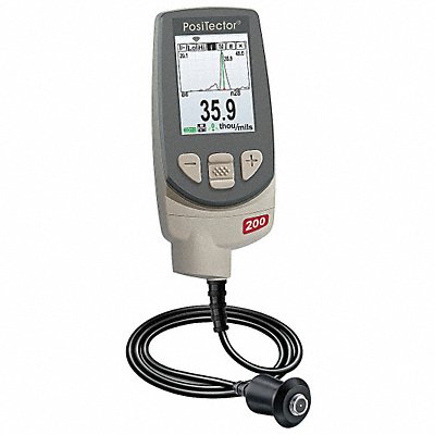DEFELSKO PosiTector200CAdv Thickness Gage 2 to 150 mil Digital