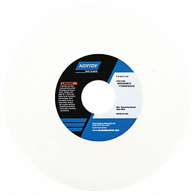 NORTON 66252939812 Grinding Wheel T1 7x1/4x1.25 AO 80G PK5