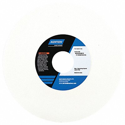 NORTON 66252939700 Grinding Wheel T1 7x1/4x1.25 AO 60G PK5