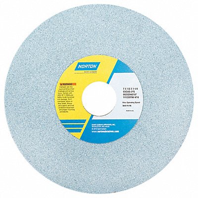 NORTON 66252940198 Grinding Wheel T1 7x1/2x1.25 CA 60G PK5