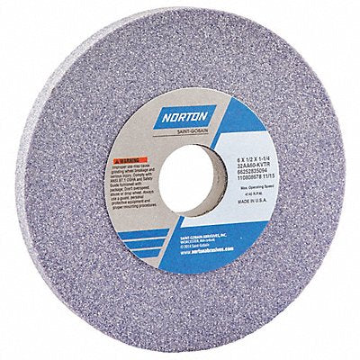 NORTON 66252835094 Grinding Wheel T1 6x1/2x1.25 AO 60G PK5