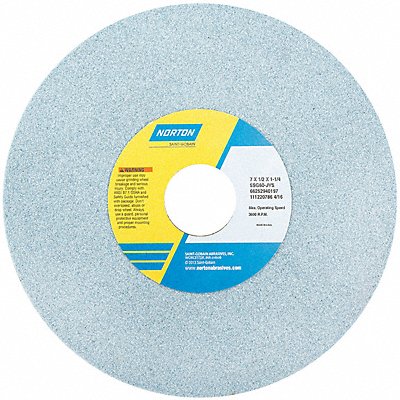 NORTON 66252940193 Grinding Wheel T1 7x1/2x1.25 CA 46G PK5