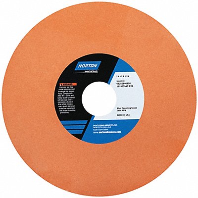 NORTON 66252940605 Grinding Wheel T1 7x1/2x1-1/4 AO 220G PK5