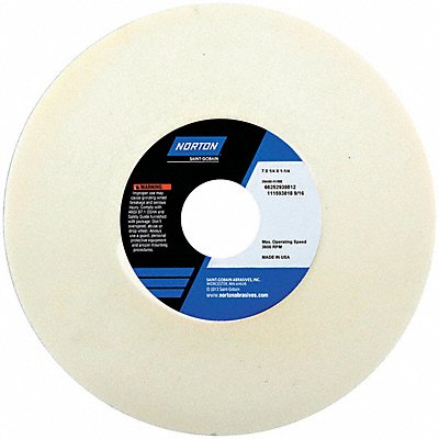 NORTON 66252939809 Grinding Wheel T1 7x1/4x1.25 AO 80G PK5