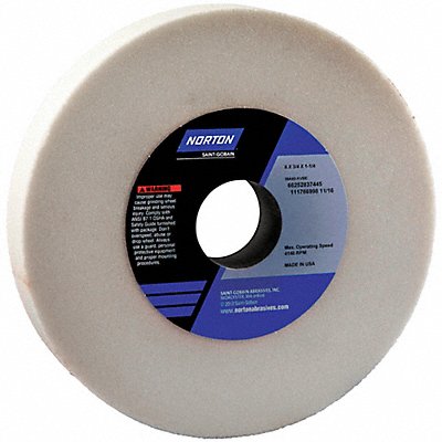 NORTON 66252837445 Grinding Wheel T1 6x3/4x1.25 AO 60G PK5