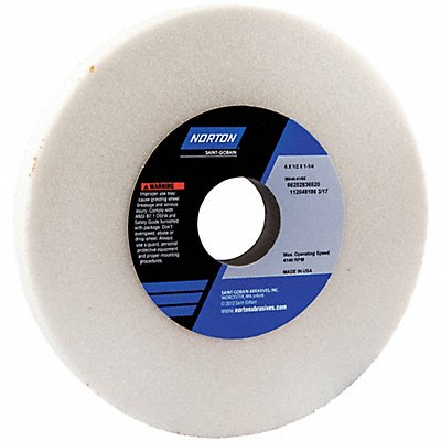 NORTON 66252836520 Grinding Wheel T1 6x1/2x1.25 AO 46G PK5