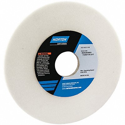 NORTON 66252835803 Grinding Wheel T1 6x1/4x1.25 AO 60G PK5