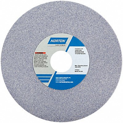 NORTON 66252941938 Grinding Wheel T1 7x3/4x1-1/4 AO 60G PK5