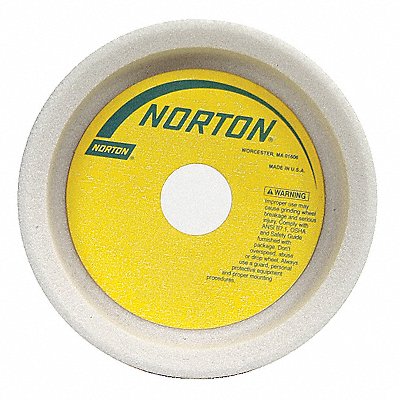 NORTON 66252830846 Straight Cup Wheel 5Diax1.5 Tx1.25AH PK5