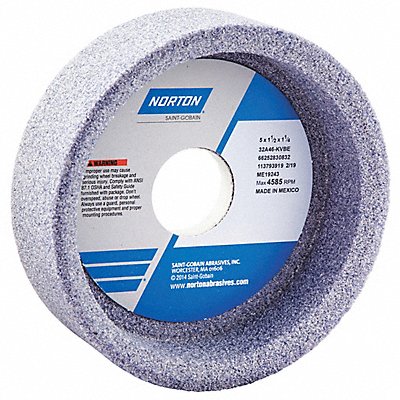 NORTON 66252830832 Straight Cup Wheel 5Diax1.5 Tx1.25AH PK5