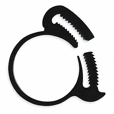 ELDON JAMES HCH10PK Snap-Mini Clamp Black 0.811 Max ID PK10