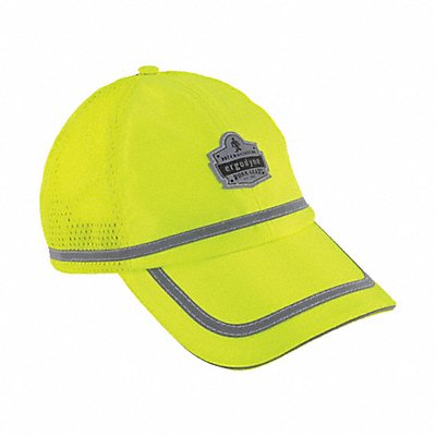 GLOWEAR BY ERGODYNE 23239 J0289 Baseball Hat Hi-Vis Lime Universal