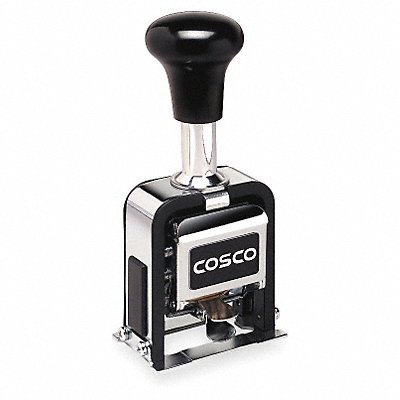 COSCO 38731 Self-Ink Number Machine Stmp 18 Font