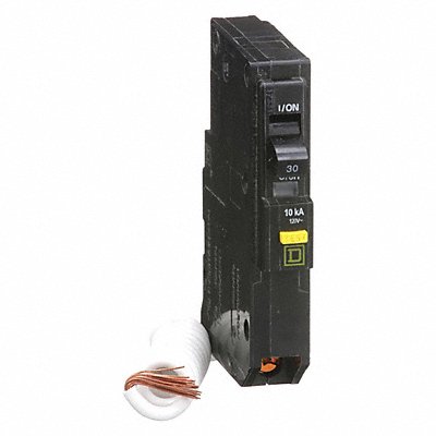 SQUARE D QO130GFI Circuit Breaker 30A Plug In 120V 1P