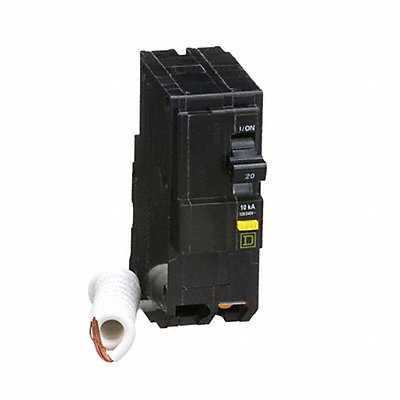 SQUARE D QO220GFI Circuit Breaker 20A Plug In 120/240V 2P
