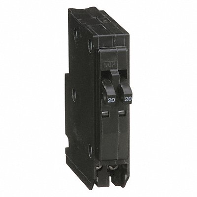 SQUARE D QOT2020 Circuit Breaker 20A Plug In 120/240V 1P