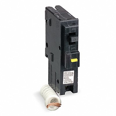 SQUARE D HOM115GFI Circuit Breaker 15A Plug In 120V 1P