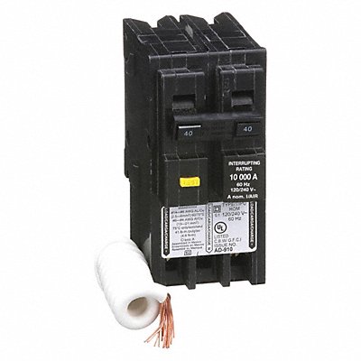SQUARE D HOM240GFI Circuit Breaker 40A Plug In 120/240V 2P