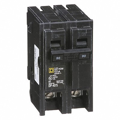 SQUARE D HOM290 Circuit Breaker 90A Plug In 120/240V 2P