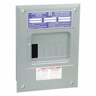 SQUARE D HOM612L100F Load Centre 100A Lug 1 Phase 6 Spaces