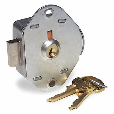 MASTER LOCK 1710 Built-In Locker Lock 2 7/8in Keypad Slvr