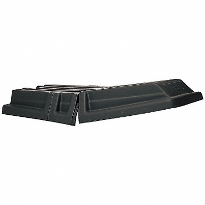 RUBBERMAID COMMERCIAL PRODUCTS FG131700BLA Tilt Truck Lid Black Fits 1 cu yd.