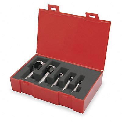 KEO 53519TIN Countersink Set 0 FL 5 PC 82 Deg Co TiN