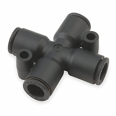 LEGRIS 31075600 Equal Cross Outside Dia 1/4 In PK5