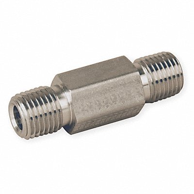PARKER 44MHLNSS40 Hex Long Nipple 316 SS 1/4 in MNPT