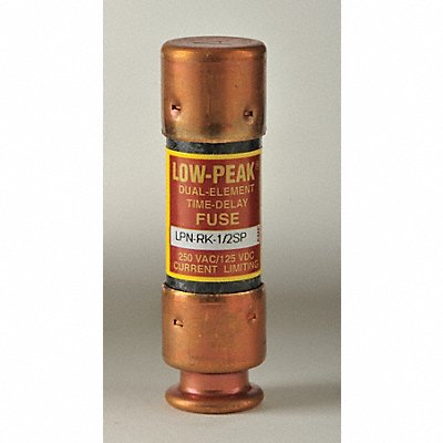 BUSSMANN LPNRK12SP Fuse Class RK1 1/2A LPN-RK-SP Series