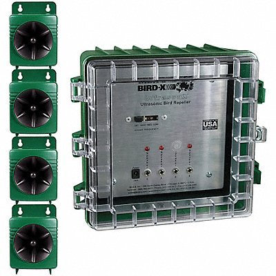 BIRD-X USX Electronic Bird Repeller 9 in H 9 in W