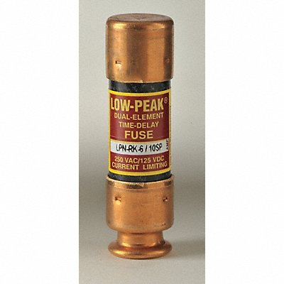 BUSSMANN LPNRK610SP Fuse Class RK1 6/10A LPN-RK-SP Series
