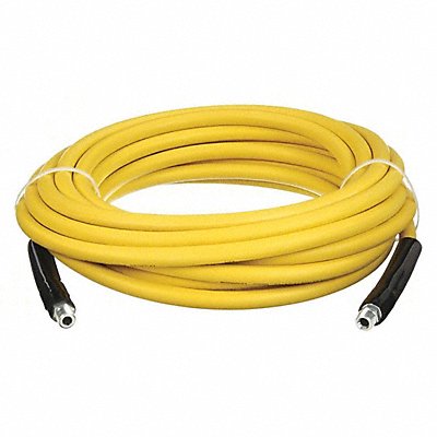 CONTINENTAL FR3K050050MMS Pressure Washer Hose Yellow 50 ft L
