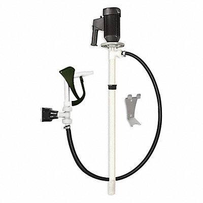 DAYTON 1DLR6 Electric Drum Pump 220V 13 gpm 1-1/10HP