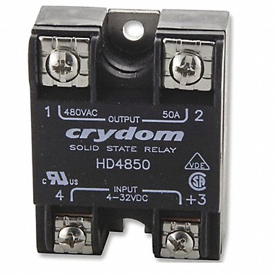 CRYDOM HD4850 Solid State Relay In4-32VDC Out48-530VAC SCR