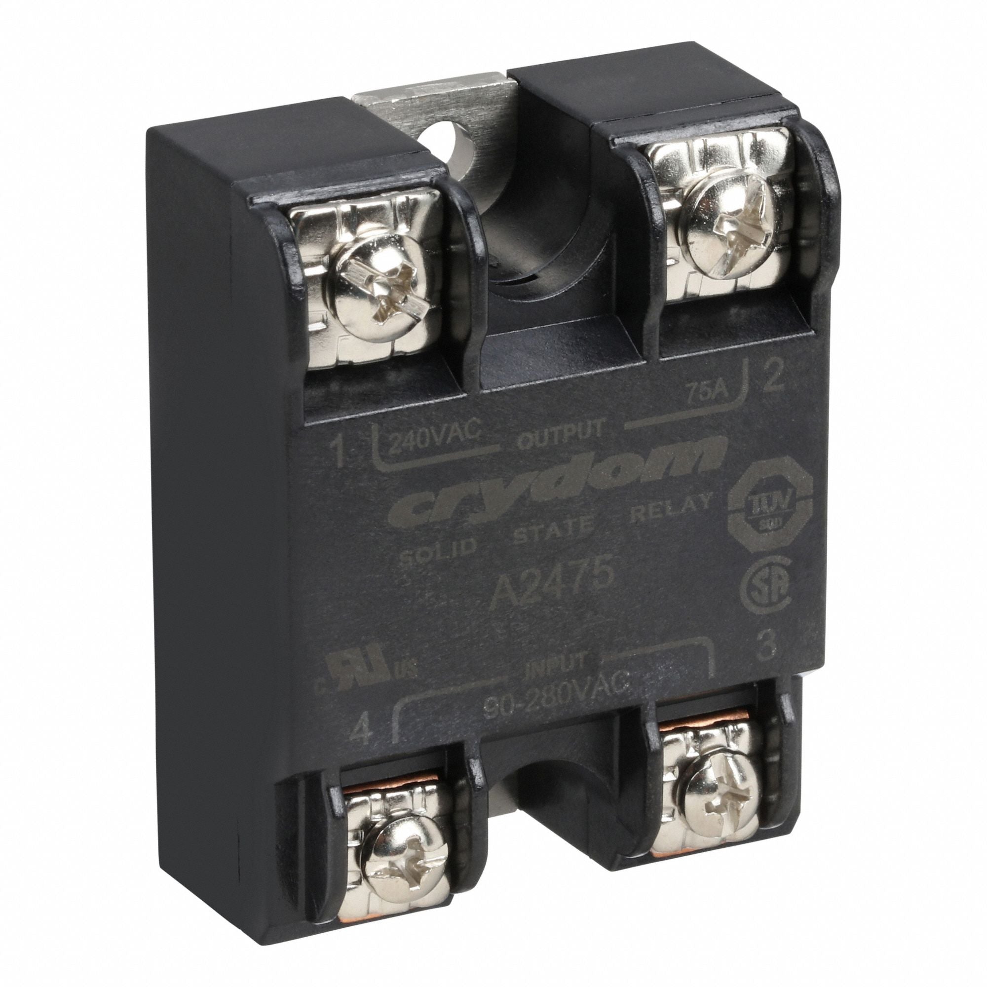 CRYDOM A2475 Solid State Relay In90-280VAC Out24-280VAC SCR