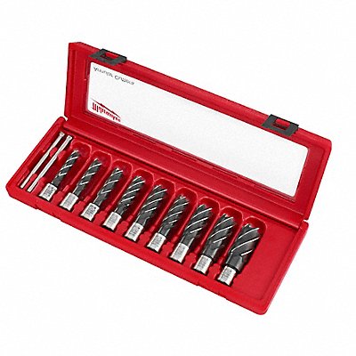 MILWAUKEE 49228410 Annular Cutter Set 9pc HSS