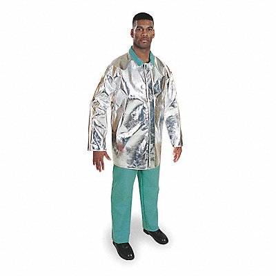 STEEL GRIP ARL113635 D1263 Aluminized Jacket XL PFR Rayon