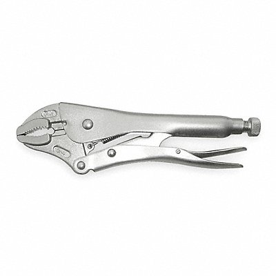 WESTWARD 1ECE5 Locking Plier Plain Grip 7 L