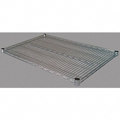 GRAINGER 1ECH4 Wire Shelf 24x66in Load Capacity 225lb