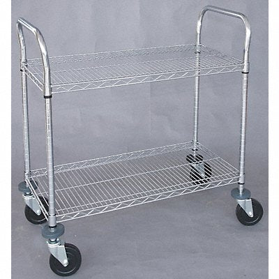 GRAINGER 1ECJ3 Wire High Cart Heavy Duty 18x48x39 In