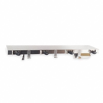 GRAINGER 1ECL7 Utility Shelf SS 36 in Overall W Satin