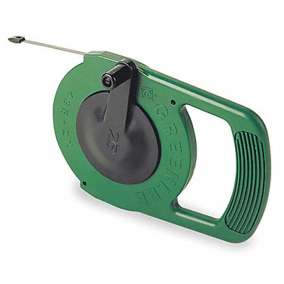 GREENLEE 4382X Fish Tape 1/4 In x 25 ft Steel