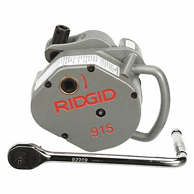 RIDGID 915 Manual Roll Groover 6 in Max Pipe Size