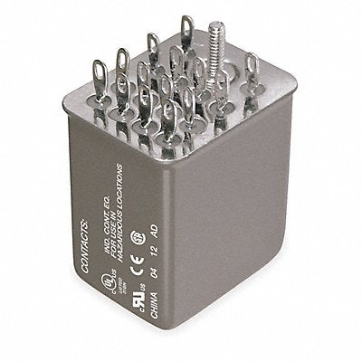 DAYTON 1EHU6 H8044 HermticallySealed Relay 24VAC 3A 14Pins