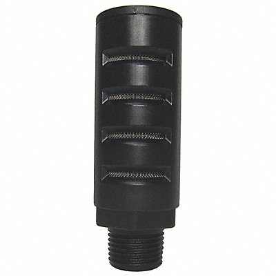 SPEEDAIRE 1EJW3 Silencer Muffler 1/2 in NPT 1-1/8 Hex