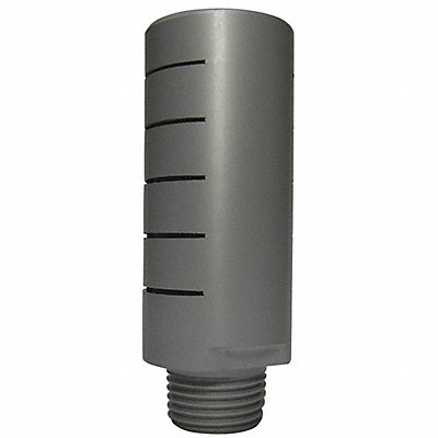 SPEEDAIRE 1EJX1 Silencer Muffler 1/2 in NPT 1 In Hex