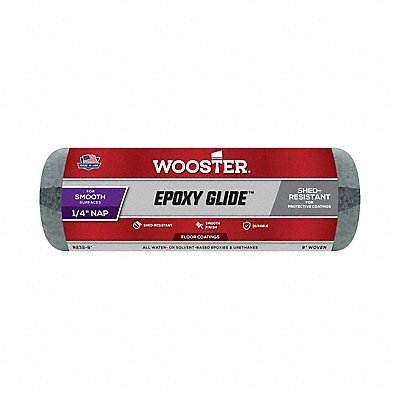 WOOSTER R2329 Roller Cover 9 L 1/4 Nap Shed-Resistant