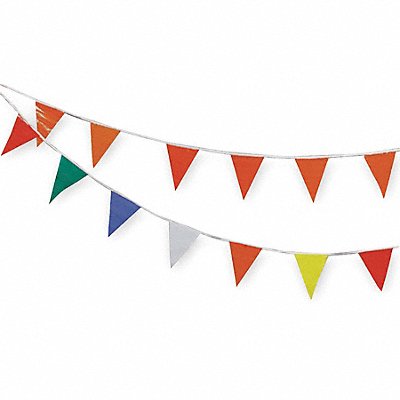 CORTINA 340360 Pennants Vinyl Multicolor 60 ft.