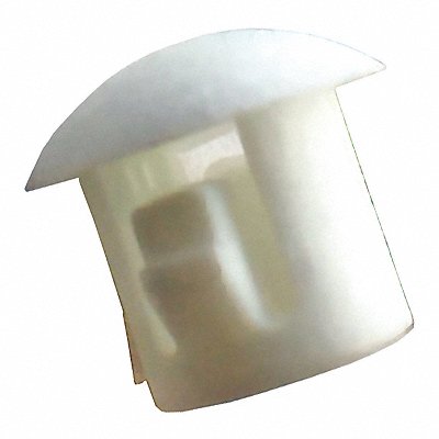 GRAINGER 1ELU3 Hole Plug Hole D 1/4 In Wh PK25